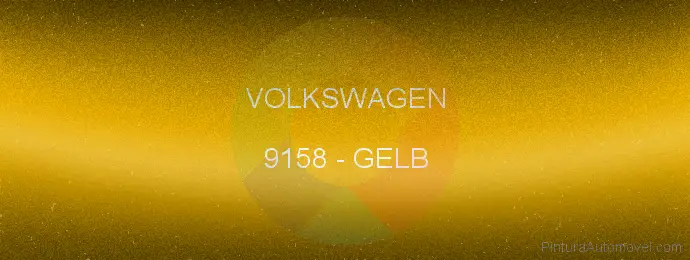 Pintura Volkswagen 9158 Gelb