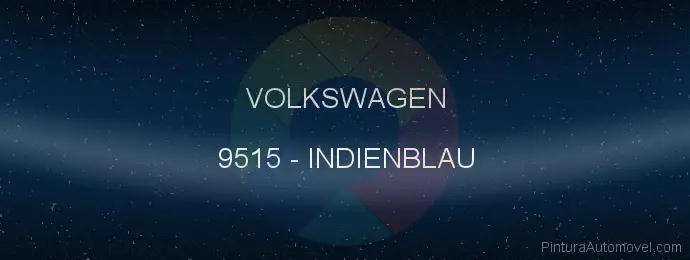 Pintura Volkswagen 9515 Indienblau