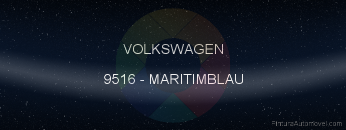 Pintura Volkswagen 9516 Maritimblau
