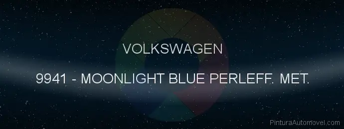 Pintura Volkswagen 9941 Moonlight Blue Perleff. Met.