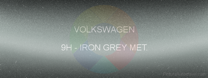 Pintura Volkswagen 9H Iron Grey Met.