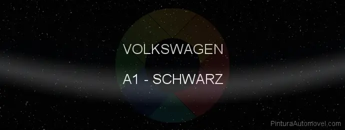 Pintura Volkswagen A1 Schwarz