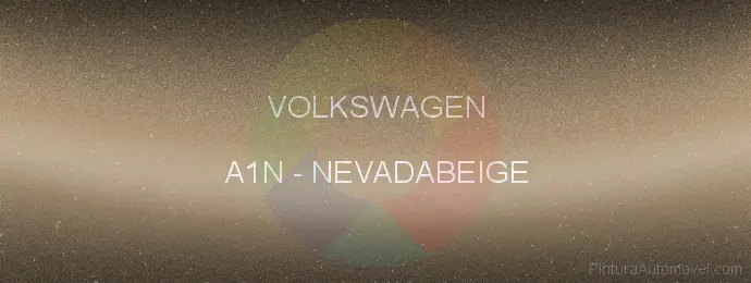 Pintura Volkswagen A1N Nevadabeige