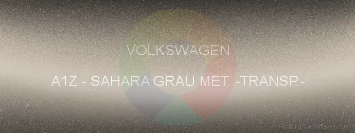 Pintura Volkswagen A1Z Sahara Grau Met. -transp.-