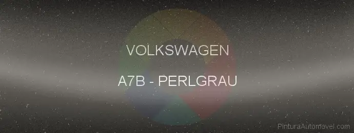 Pintura Volkswagen A7B Perlgrau