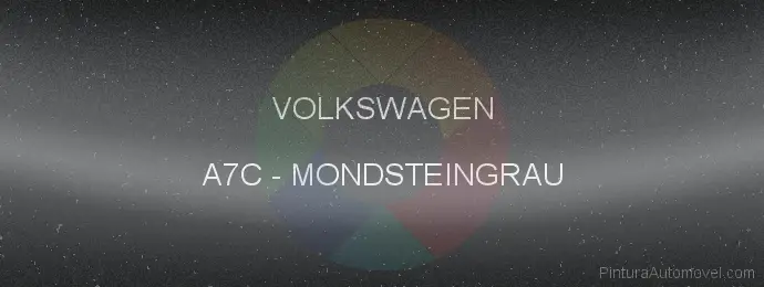 Pintura Volkswagen A7C Mondsteingrau