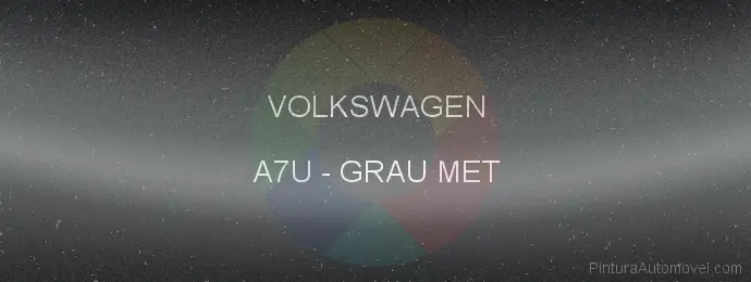 Pintura Volkswagen A7U Grau Met