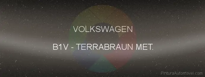 Pintura Volkswagen B1V Terrabraun Met.