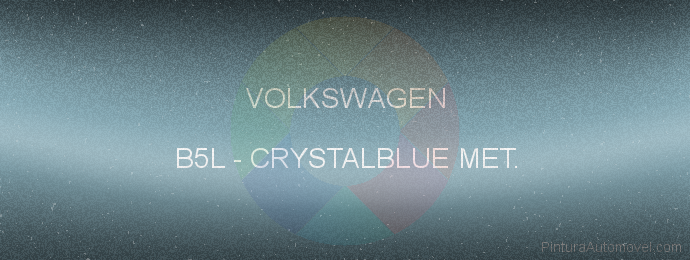Pintura Volkswagen B5L Crystalblue Met.