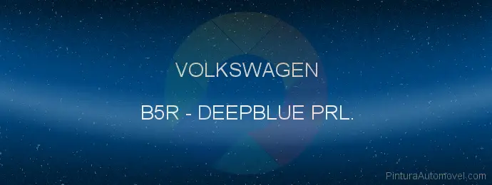 Pintura Volkswagen B5R Deepblue Prl.