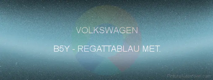 Pintura Volkswagen B5Y Regattablau Met.
