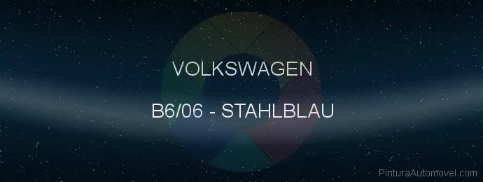Pintura Volkswagen B6/06 Stahlblau
