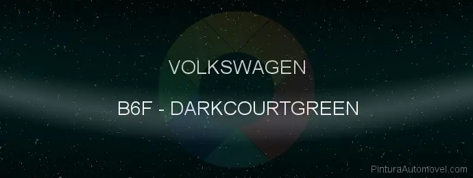 Pintura Volkswagen B6F Darkcourtgreen