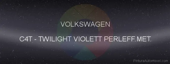 Pintura Volkswagen C4T Twilight Violett Perleff.met.