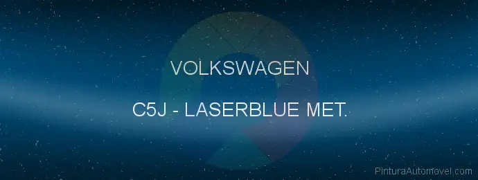 Pintura Volkswagen C5J Laserblue Met.