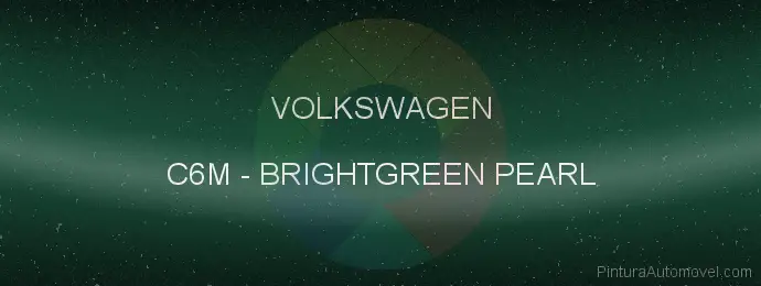 Pintura Volkswagen C6M Brightgreen Pearl