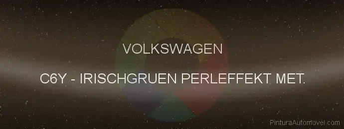 Pintura Volkswagen C6Y Irischgruen Perleffekt Met.