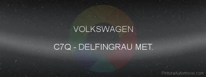 Pintura Volkswagen C7Q Delfingrau Met.