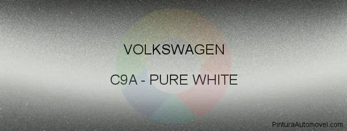 Pintura Volkswagen C9A Pure White