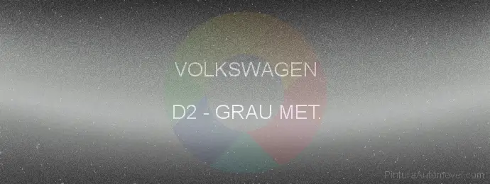 Pintura Volkswagen D2 Grau Met.