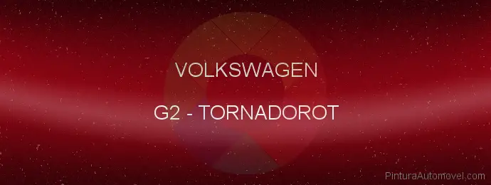 Pintura Volkswagen G2 Tornadorot
