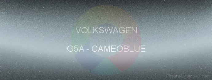 Pintura Volkswagen G5A Cameoblue