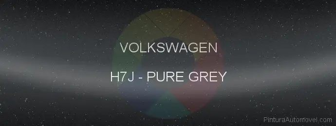 Pintura Volkswagen H7J Pure Grey