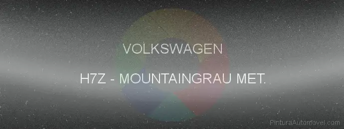 Pintura Volkswagen H7Z Mountaingrau Met.