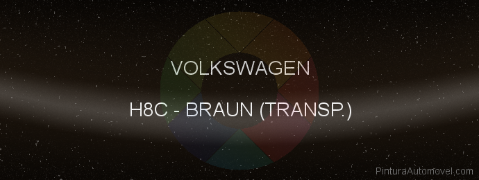 Pintura Volkswagen H8C Braun (transp.)