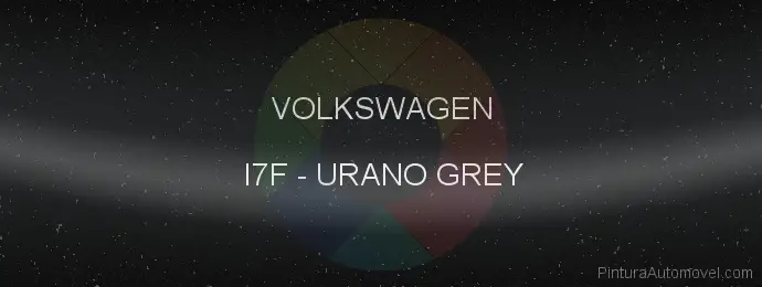 Pintura Volkswagen I7F Urano Grey