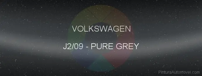 Pintura Volkswagen J2/09 Pure Grey