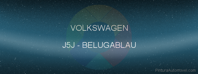 Pintura Volkswagen J5J Belugablau