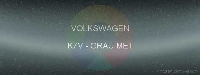 Pintura Volkswagen K7V Grau Met.