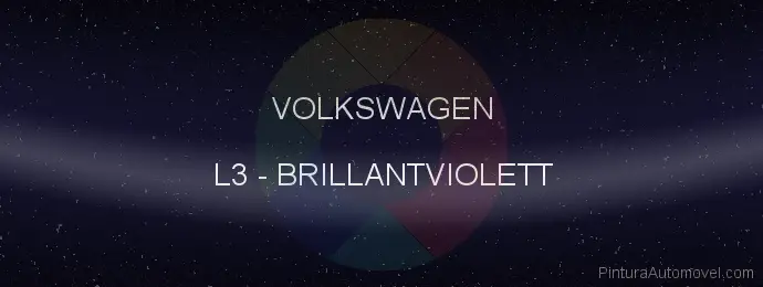 Pintura Volkswagen L3 Brillantviolett