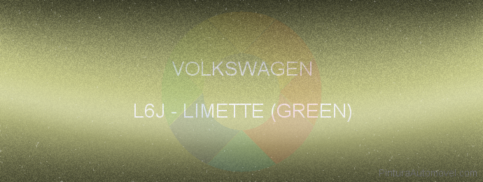 Pintura Volkswagen L6J Limette (green)