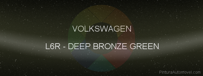 Pintura Volkswagen L6R Deep Bronze Green
