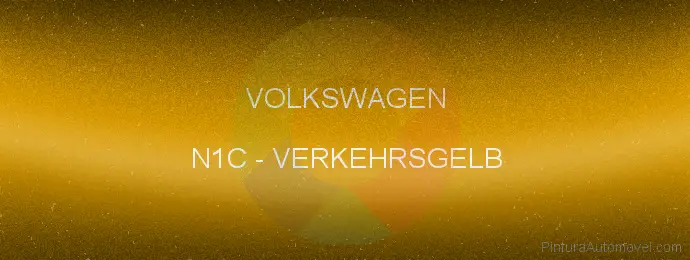 Pintura Volkswagen N1C Verkehrsgelb