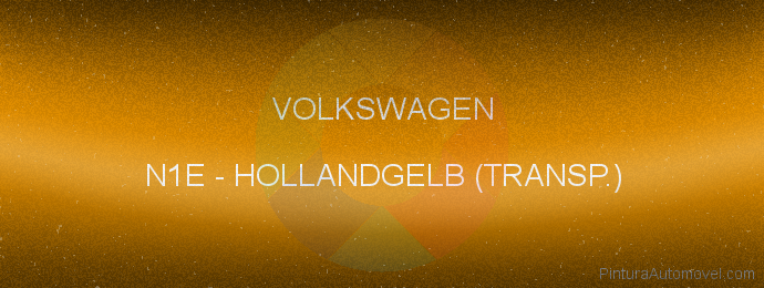 Pintura Volkswagen N1E Hollandgelb (transp.)