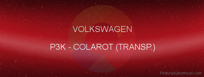 Pintura Volkswagen P3K Colarot (transp.)