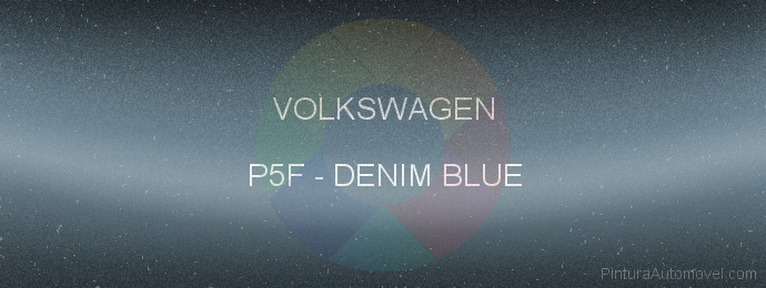 Pintura Volkswagen P5F Denim Blue