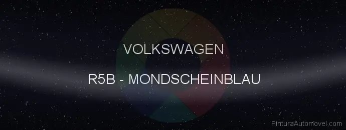 Pintura Volkswagen R5B Mondscheinblau