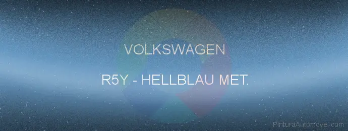 Pintura Volkswagen R5Y Hellblau Met.