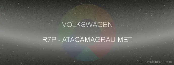 Pintura Volkswagen R7P Atacamagrau Met.