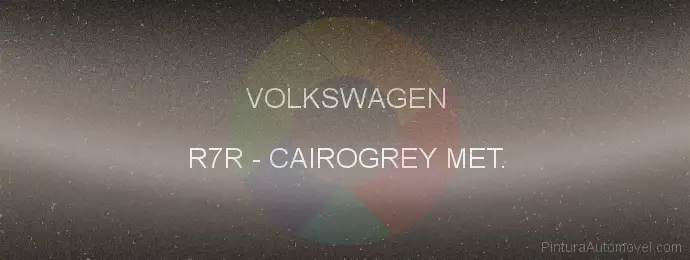 Pintura Volkswagen R7R Cairogrey Met.