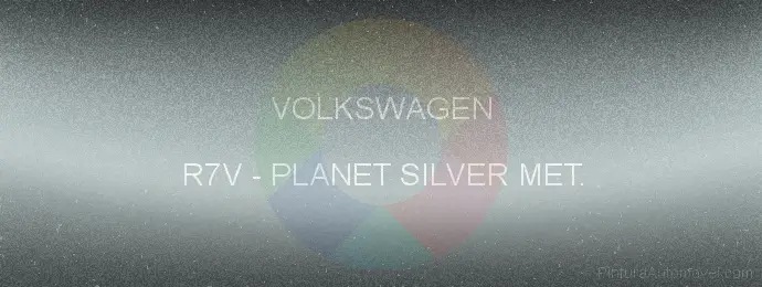 Pintura Volkswagen R7V Planet Silver Met.