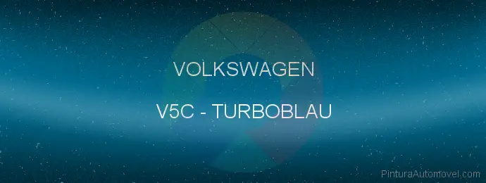 Pintura Volkswagen V5C Turboblau