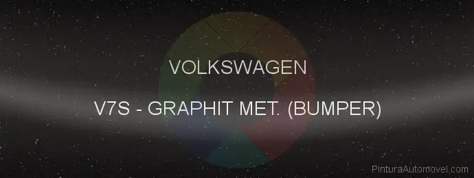 Pintura Volkswagen V7S Graphit Met. (bumper)