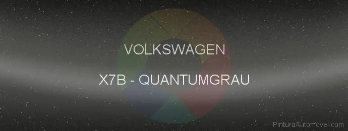 Pintura Volkswagen X7B Quantumgrau