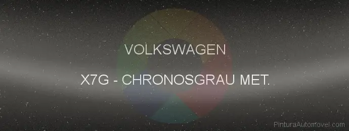Pintura Volkswagen X7G Chronosgrau Met.