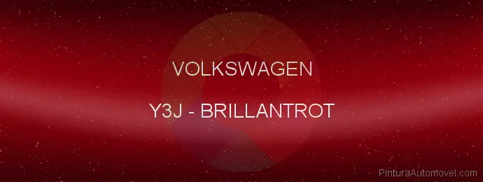 Pintura Volkswagen Y3J Brillantrot